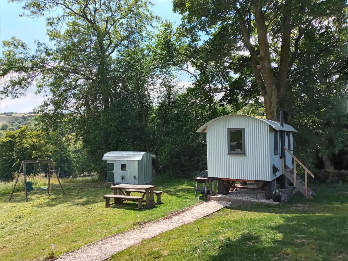 Orchard Meadow Shepherd Huts Leek-Buxton-Ashbourne Upper Elkstone المظهر الخارجي الصورة